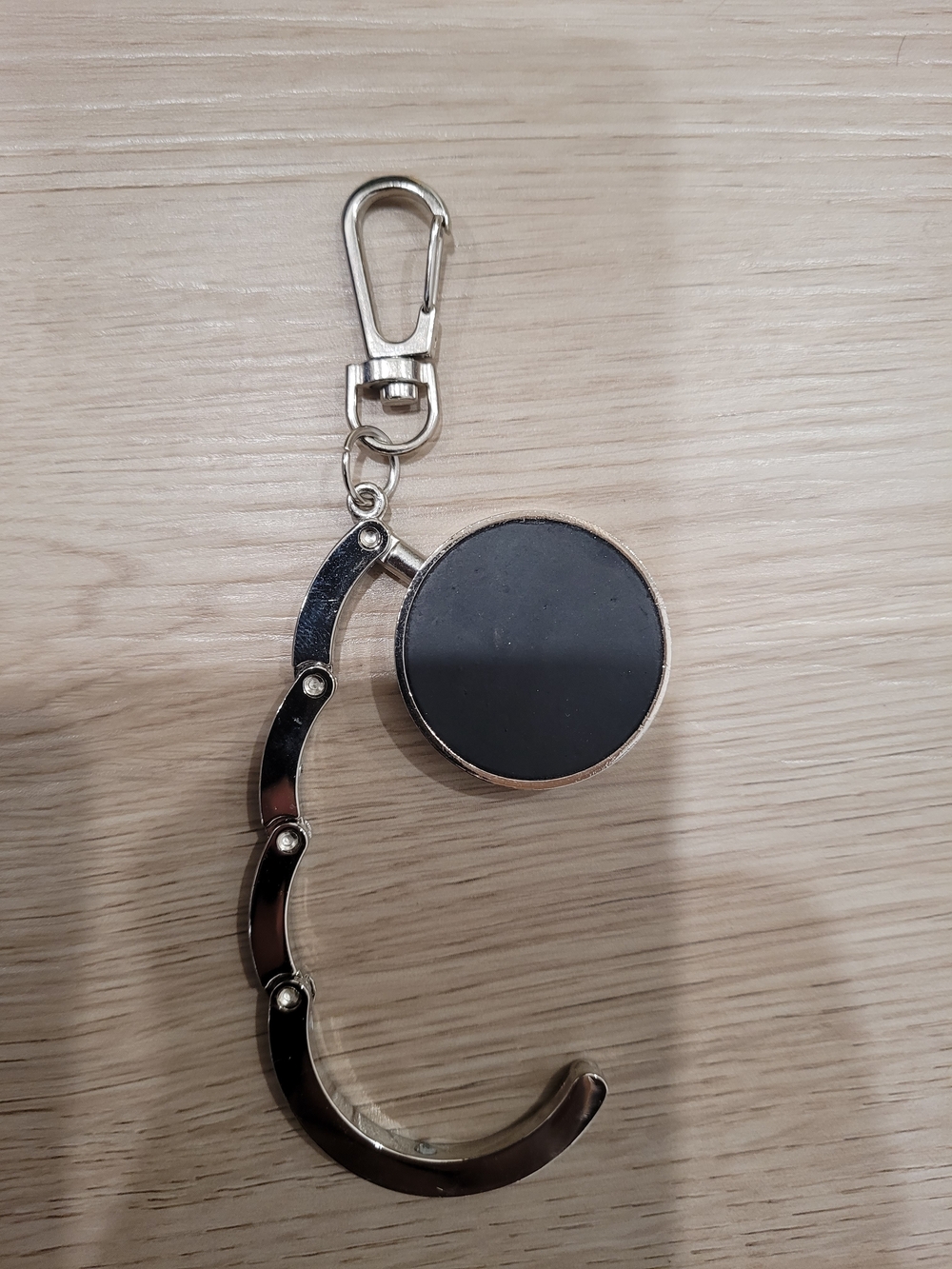 Fossil Leather Sofia Dog Keychain Bag Charm + Foldable Table Purse Holder - Picture 6 of 6